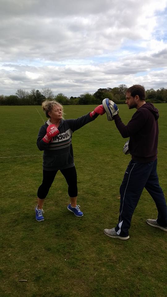 Boxing in the park